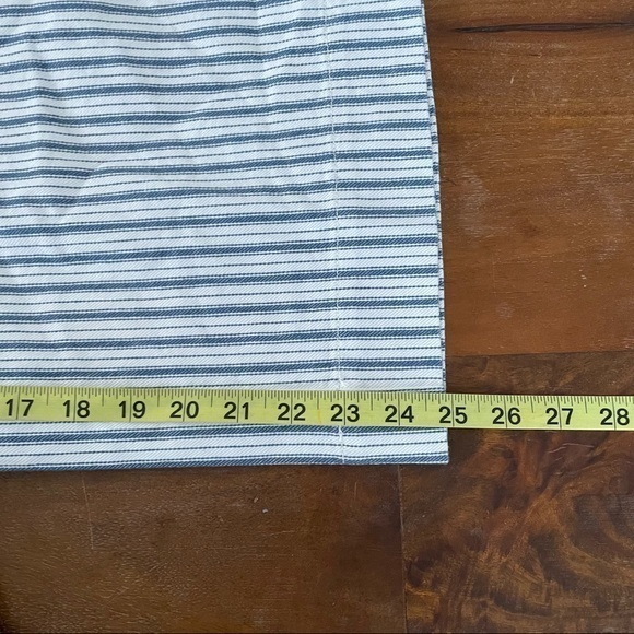 Madewell‎ Emmett wide leg cropped striped pants 31 NWT - Picture 6 of 9